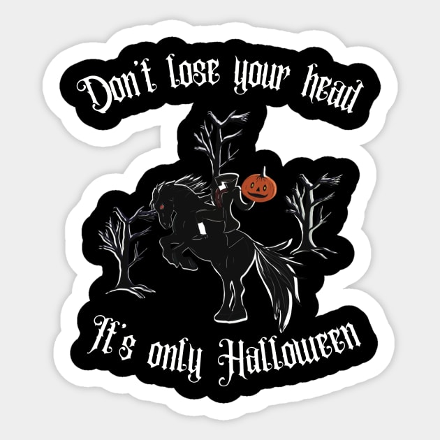 Don't Lose Your Head Sticker by Shea Klein